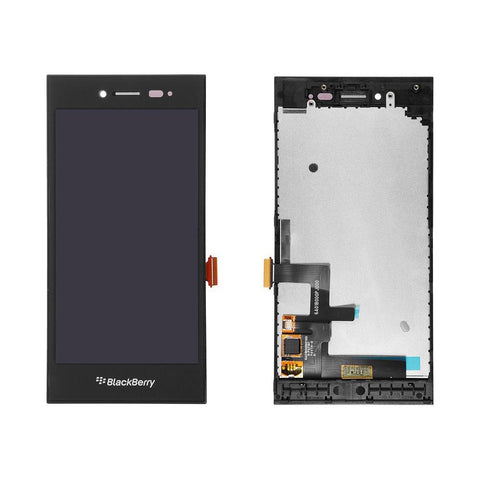 Blackberry Leap LCD and Digitizer Touch Screen Assembly with Frame [Black]