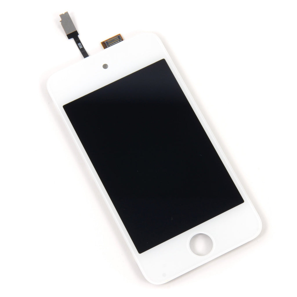 LCD and Digitizer Touch Screen Assembly with Adhesive for iPod Touch 4th [White]