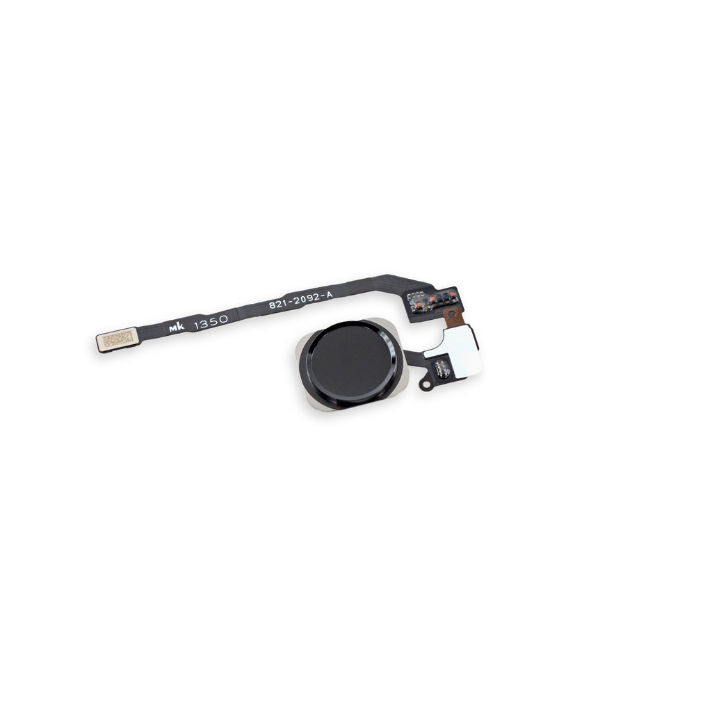 Home Button And Flex Cable Full Assembly [Black] for iPhone 5S / SE