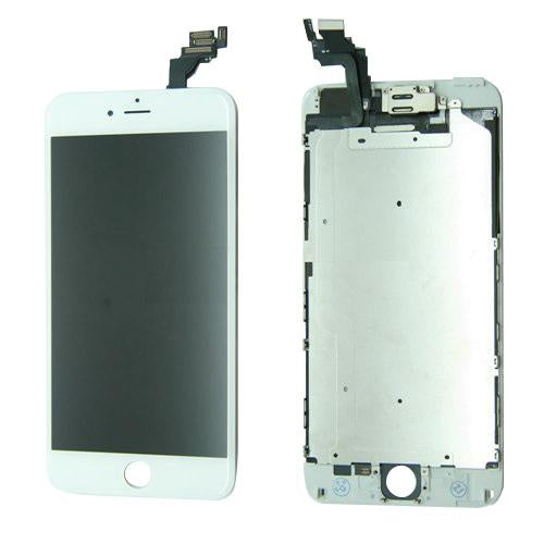 LCD and Digitizer Touch Screen Assembly with Small Parts for iPhone 6 Plus 5.5" [White]