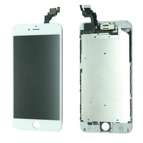 LCD and Digitizer Touch Screen Assembly with Small Parts for iPhone 6 Plus 5.5" [White]