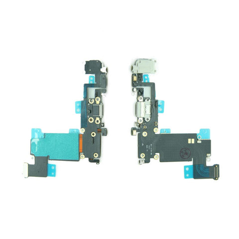 Charging Port Flex Cable with Microphone and Headphone Jack Port for iPhone 6S Plus 5.5" [White]