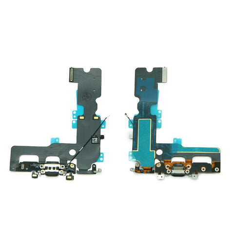 Charging Port Flex Cable for iPhone 7 Plus 5.5" [Black]
