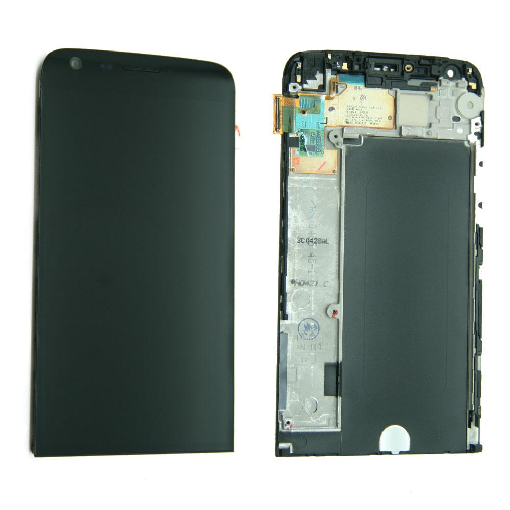 LG G5 LCD and Digitizer Touch Screen Assembly with Frame [Black]