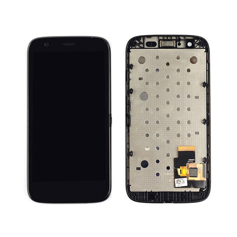 Motorola Moto G XT1032 LCD and Digitizer Touch Screen Assembly with Frame [Black]