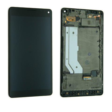 Microsoft Lumia 950 XL LCD and Digitizer Touch Screen Assembly with Frame [Black]