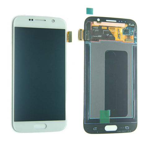 LCD and Digitizer Touch Screen Assembly for Samsung Galaxy S6 G920 [White]