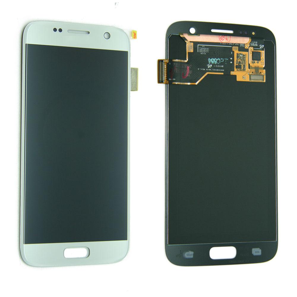 LCD and Digitizer Touch Screen Assembly for Samsung Galaxy S7 G930 [Silver]