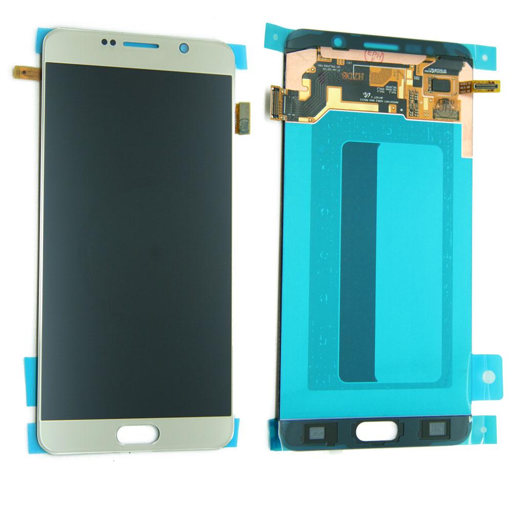 LCD and Digitizer Touch Screen Assembly for Samsung Galaxy Note 5 N920 [Gold]